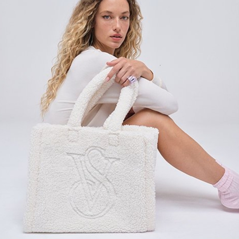 Victorias Secret Sherpa Tote Bag